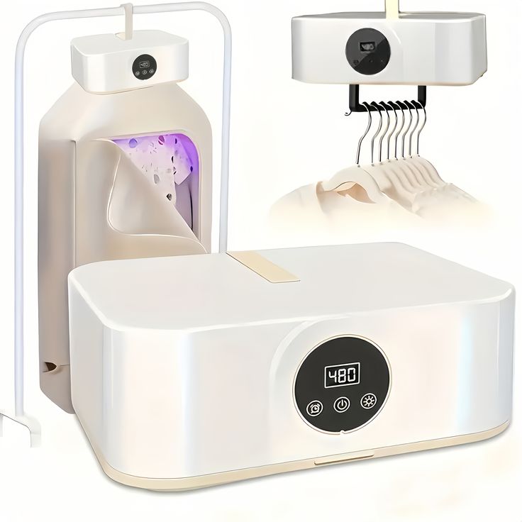 Portable Electric Clothes Dryer | Foldable Wardrobe Drying Machine with Hot Air