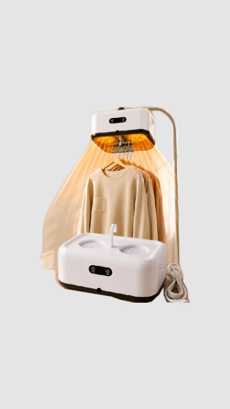 Portable Electric Clothes Dryer | Foldable Wardrobe Drying Machine with Hot Air